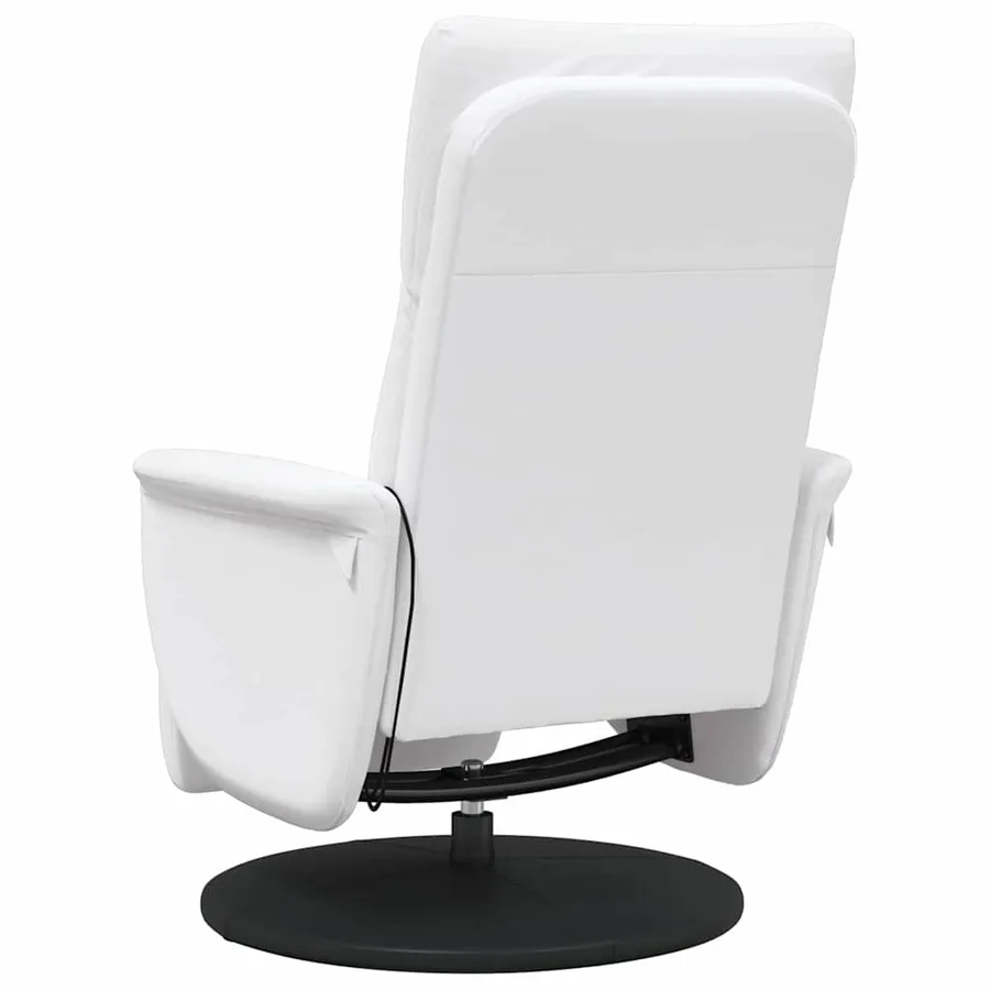 Fauteuil de massage inclinable Blanc 71 x 90 x 105 cm - 7