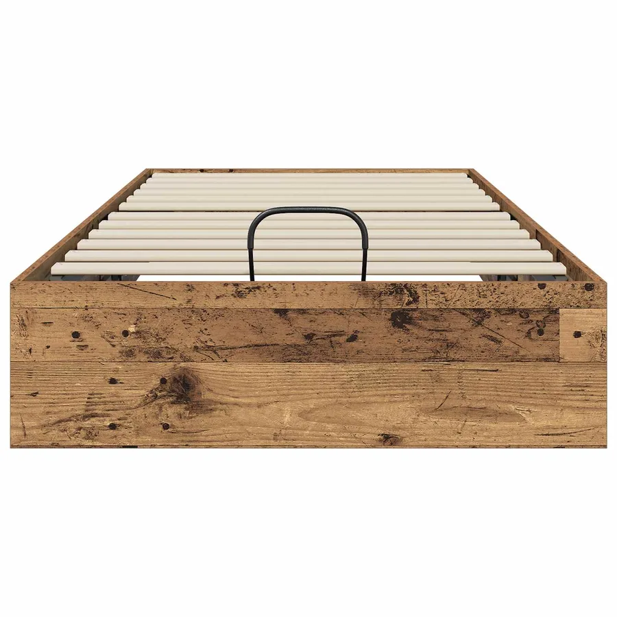 Cadre de lit ottoman avec stockage Bois ancien 80,5 x 200 cm - 5