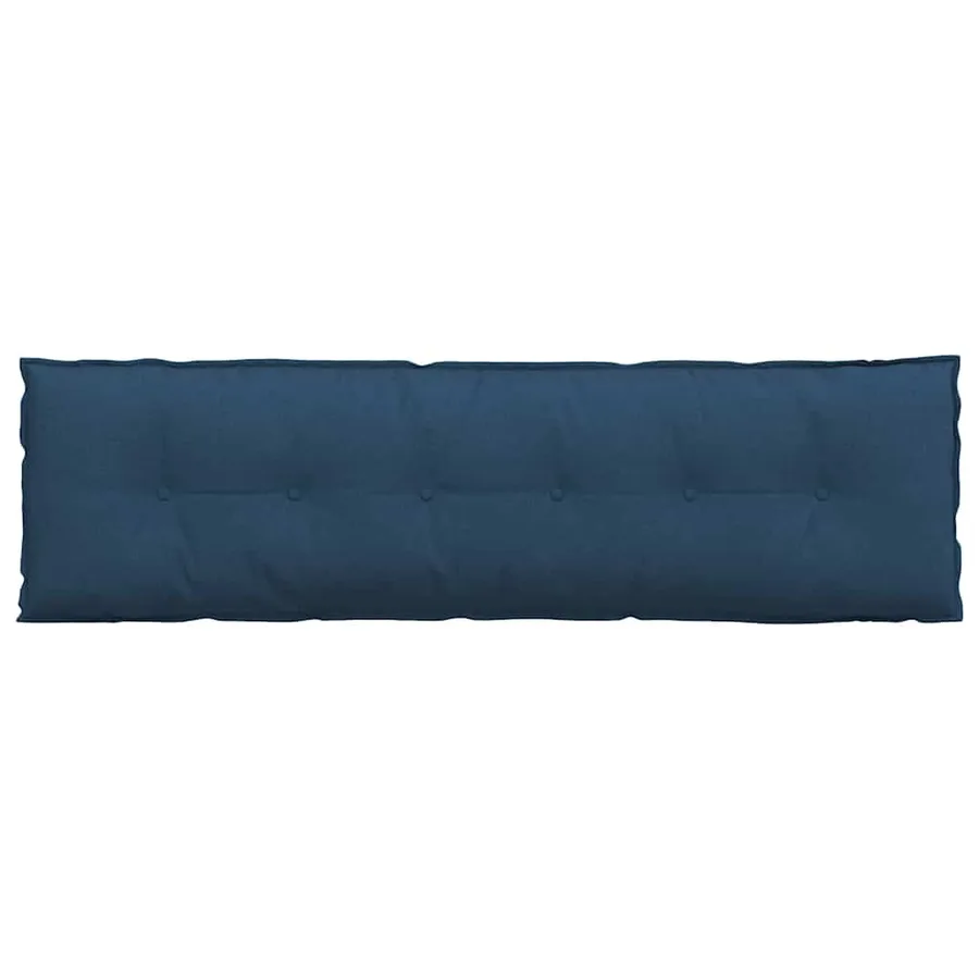 Coussin de Dos Bleu 180 x 19 x 50 cm tissu - 6
