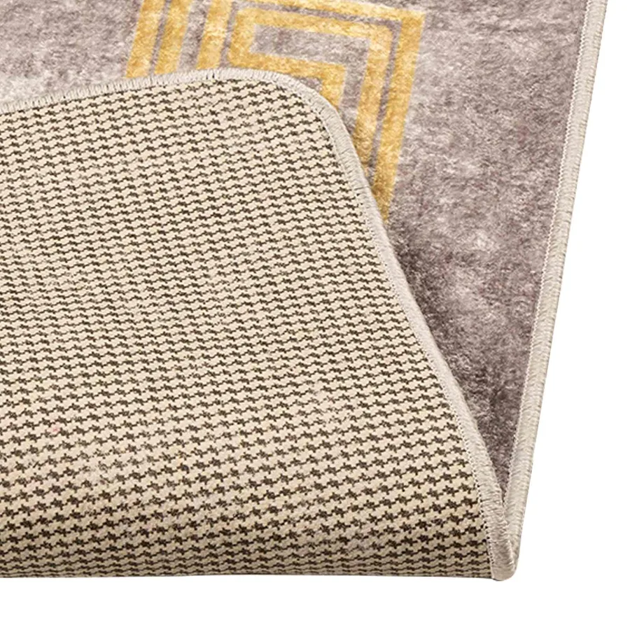 Coureur de Tapis MARSA Gris 100 x 250 cm Polyester et PVC - 4