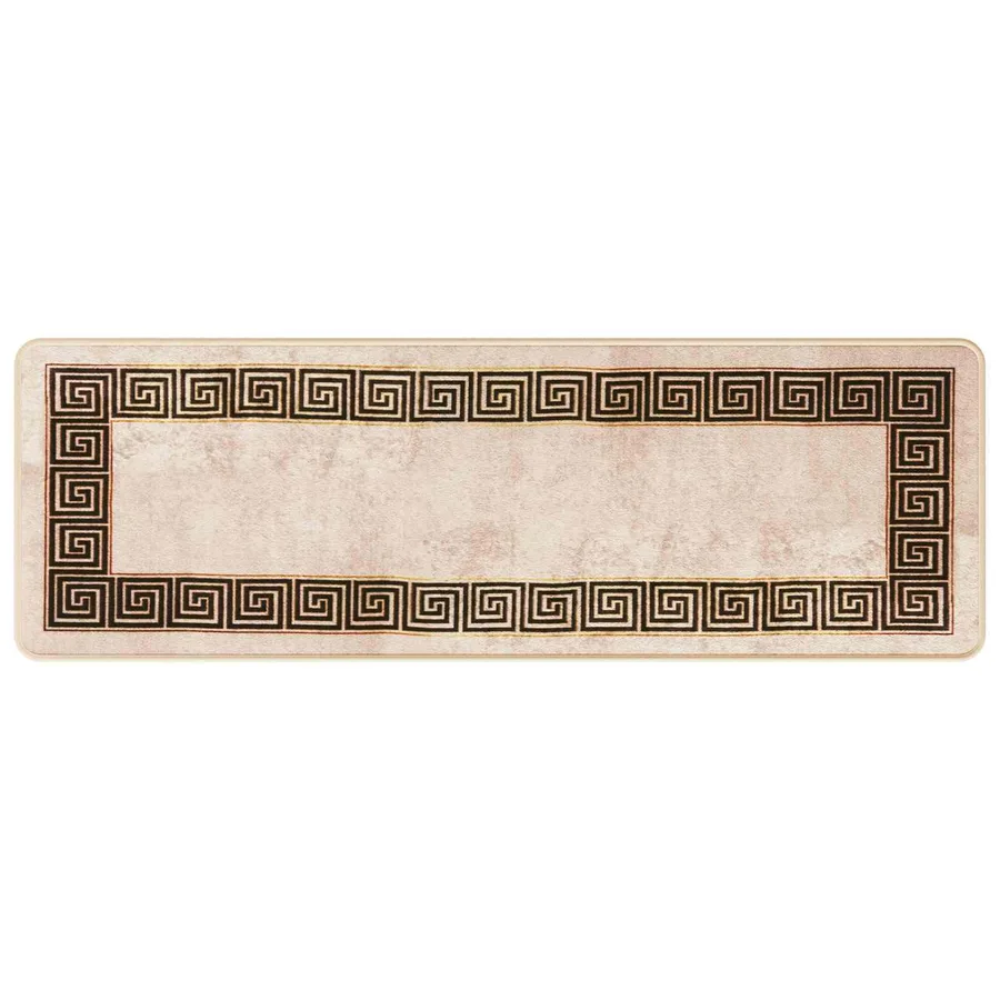 Coureur de Tapis MARSA Noir 50 x 150 cm Polyester et PVC - 2