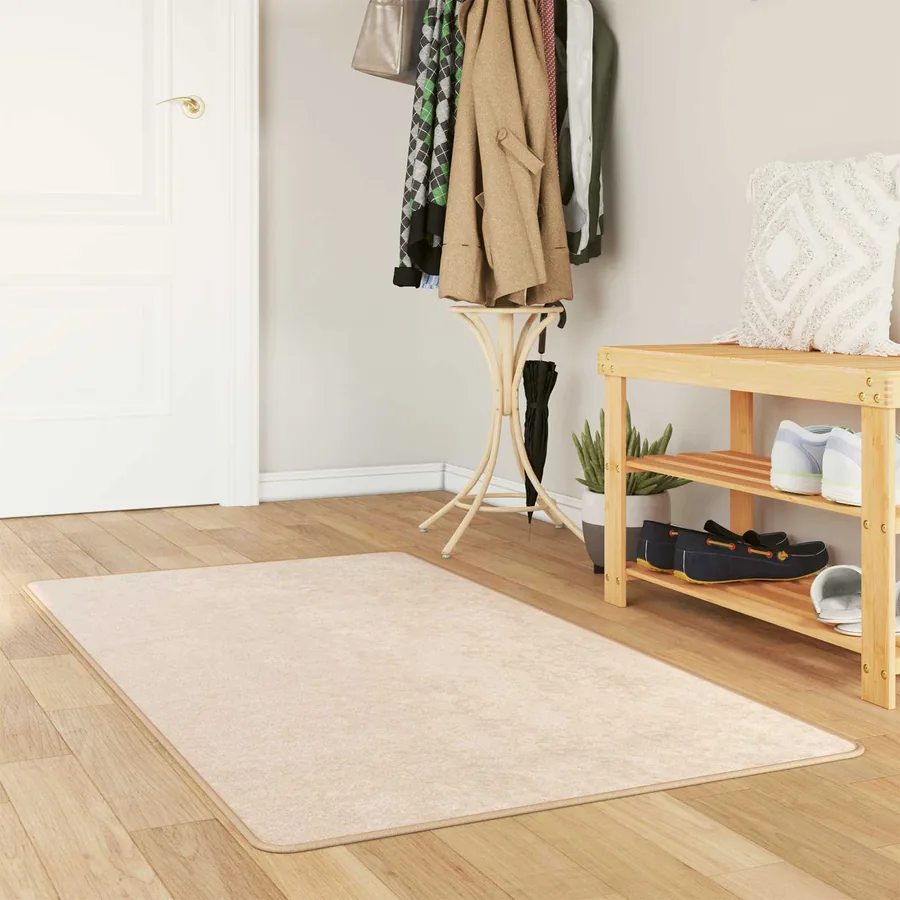 Coureur de Tapis MARSA Crème 80 x 100 cm Polyester et PVC