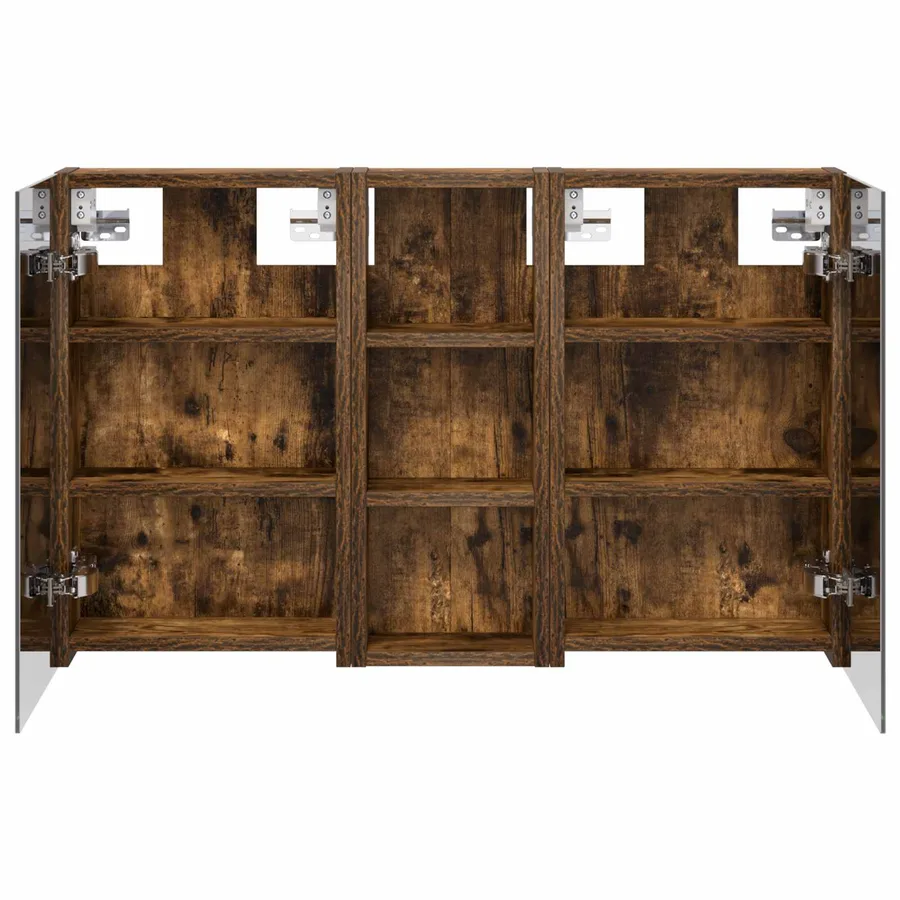 Ensemble de Meubles de Salle de Bain 3 pcs 80 x 10,5 x 50 cm - 6