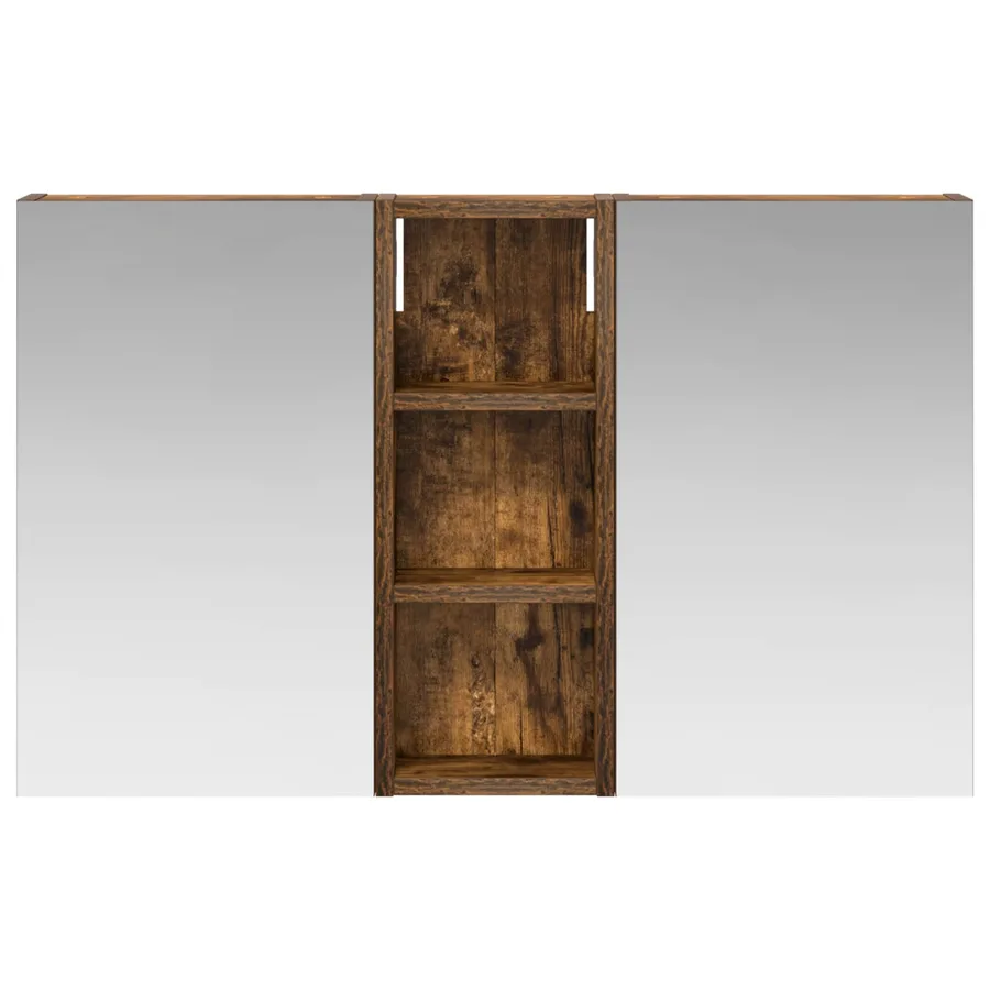 Ensemble de Meubles de Salle de Bain 3 pcs 80 x 10,5 x 50 cm - 7