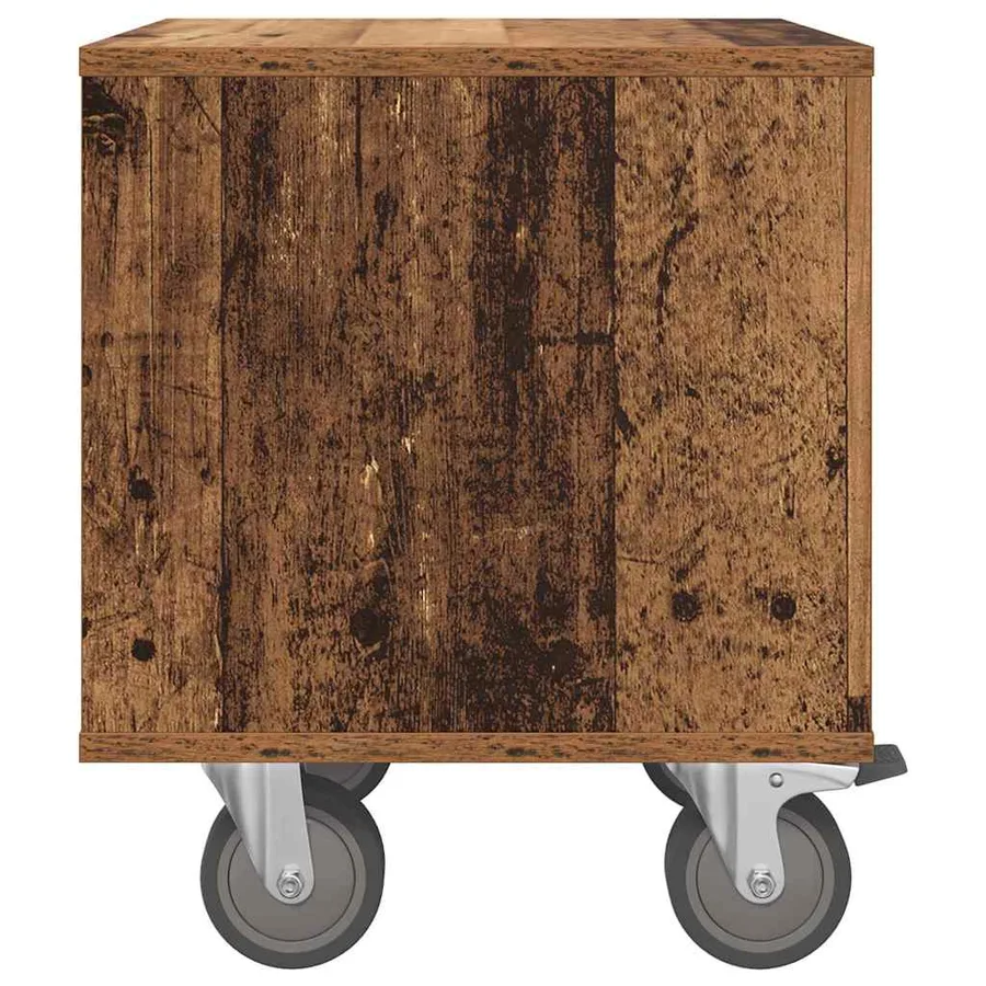 Table de chevet Bois ancien 40,5 x 40 x 48 cm Bois d'ingénierie - 7