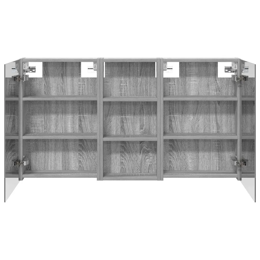 Ensemble de Meubles de Salle de Bain 3 pcs 110 x 10,5 x 60,5 cm - 7