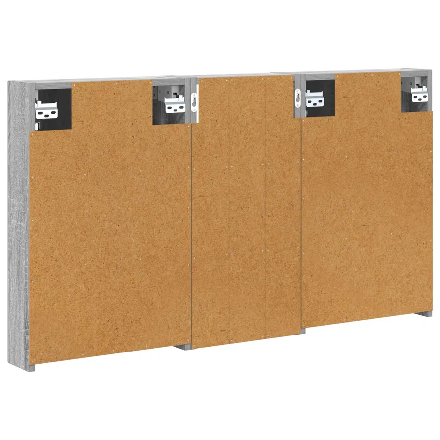 Ensemble de Meubles de Salle de Bain 3 pcs 110 x 10,5 x 60,5 cm - 9