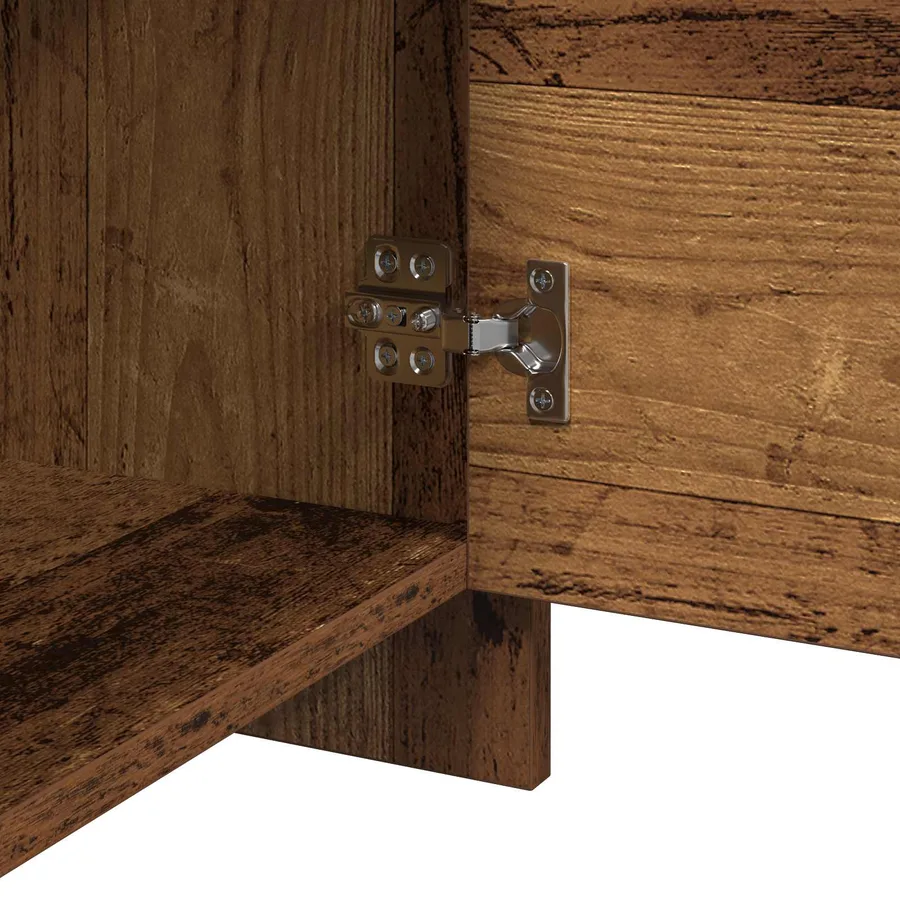 Cabinet de chevet Bois ancien 45 x 34 x 44,5 cm - 11