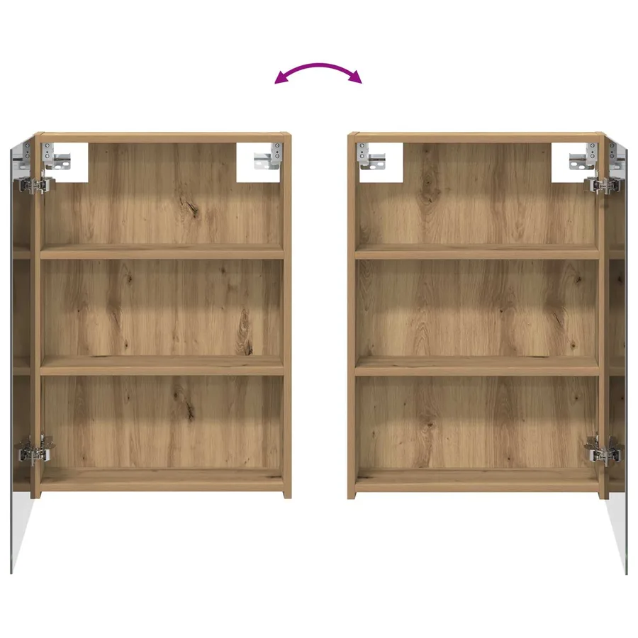 Ensemble de Meubles de Salle de Bain 3 pc 140 x 14,5 x 70 cm - 11