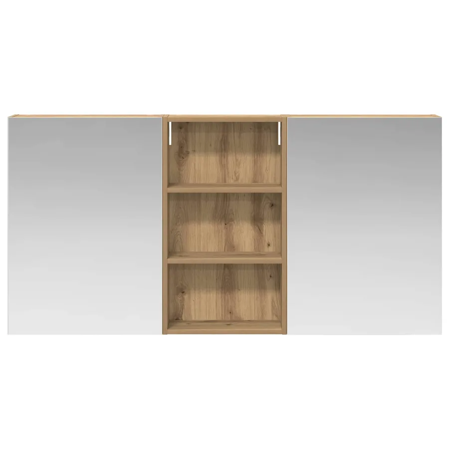 Ensemble de Meubles de Salle de Bain 3 pc 140 x 14,5 x 70 cm - 6