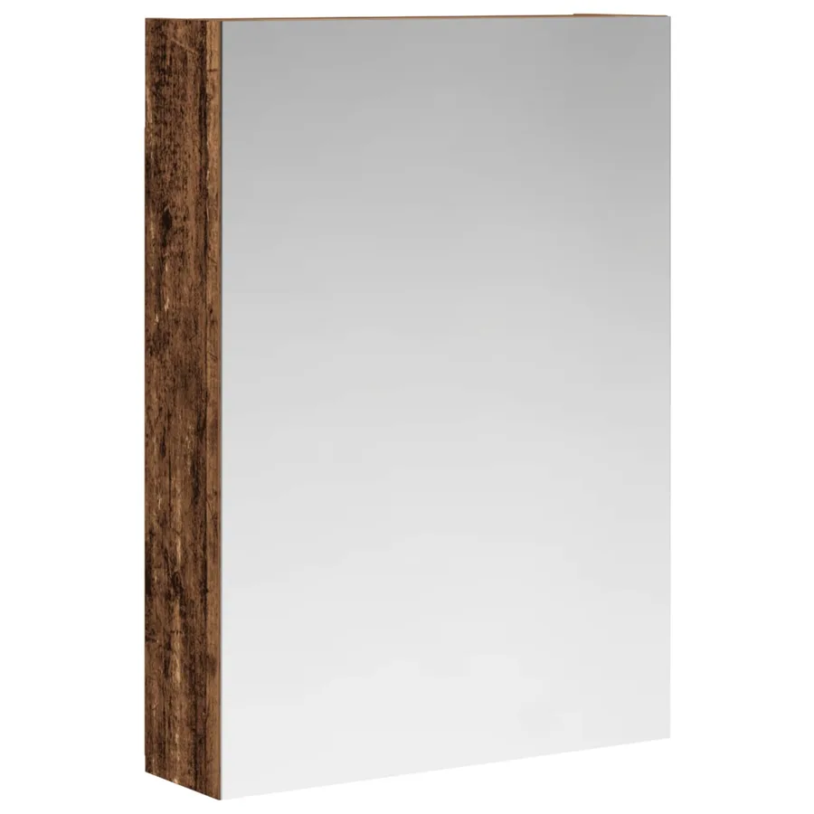 Armoire Miroir de Salle de Bain Bois ancien 50 x 14,5 x 70 cm - 2