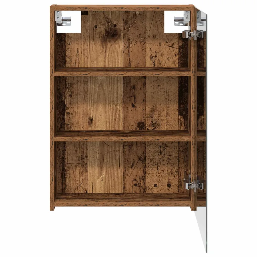 Armoire Miroir de Salle de Bain Bois ancien 50 x 14,5 x 70 cm - 6
