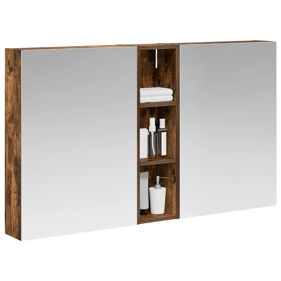 Ensemble de Meubles de Salle de Bain 3 pcs 120 x 14,5 x 70 cm - 3