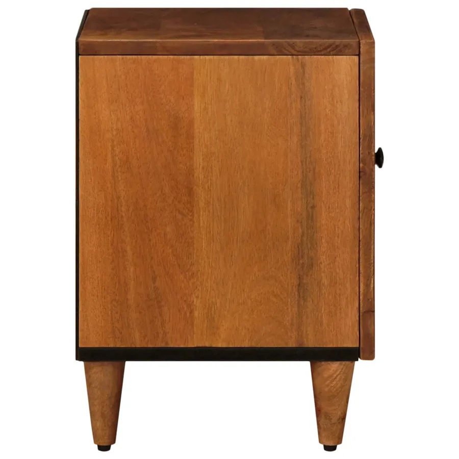 Cabinet de chevet 2 pcs Marron 40 x 33 x 46 cm - 5