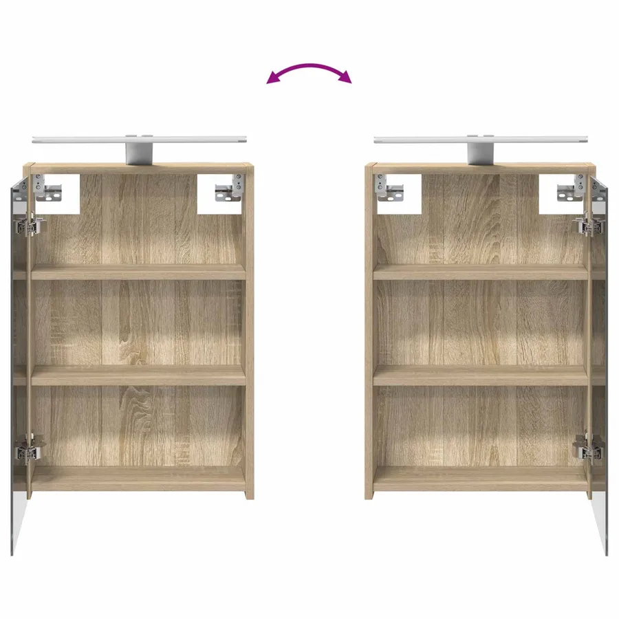 Ensemble de Meubles de Salle de Bain 3 pcs 116 x 16 x 62,5 cm - 12