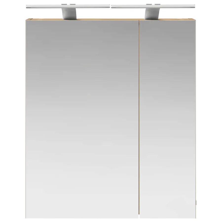 Armoire Miroir de Salle de Bain Chêne artisan 60 x 14,5 x 70 cm - 6