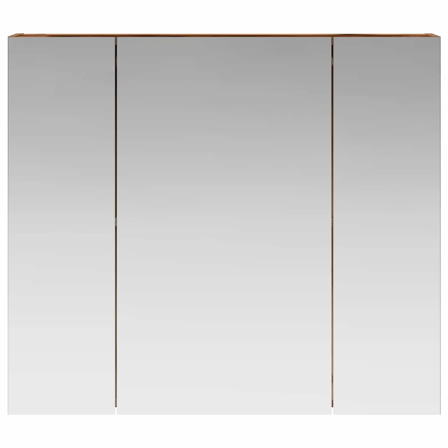 Armoire Miroir de Salle de Bain Bois ancien 80 x 14.5 x 70 cm - 5