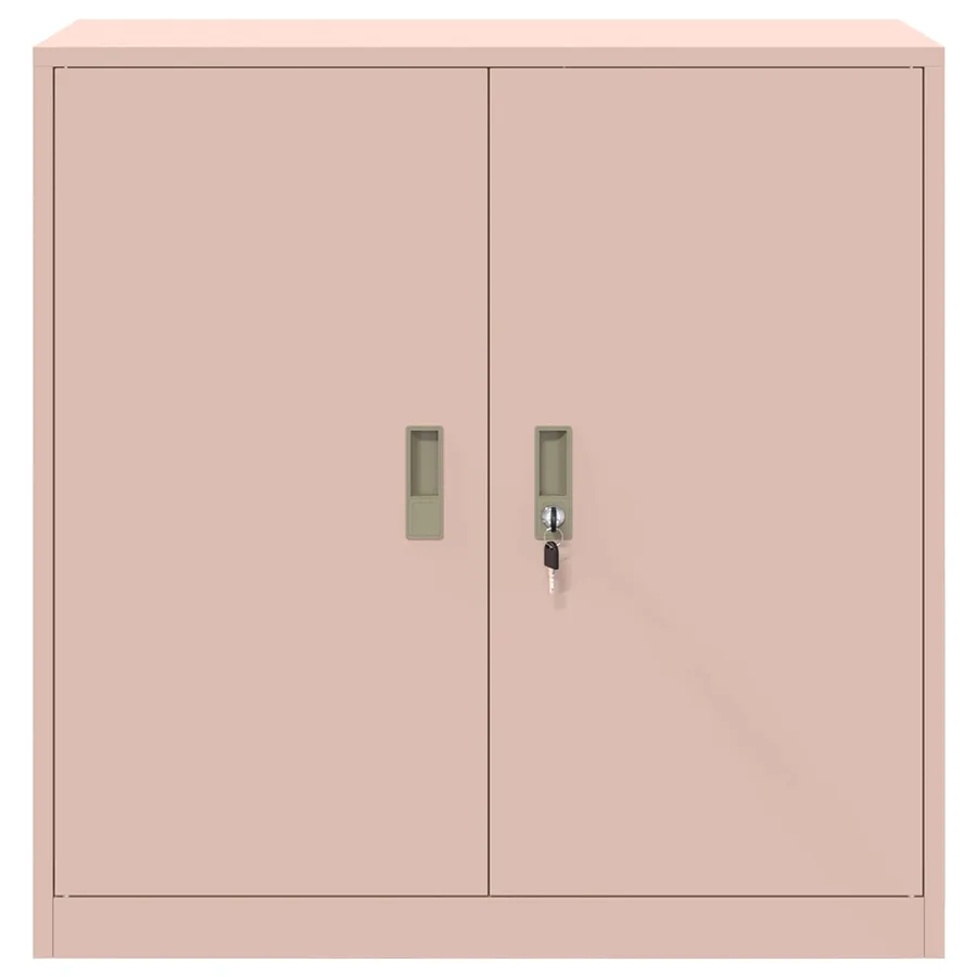 Armoire de rangement Rose 90 x 40 x 90 cm Acier - 6