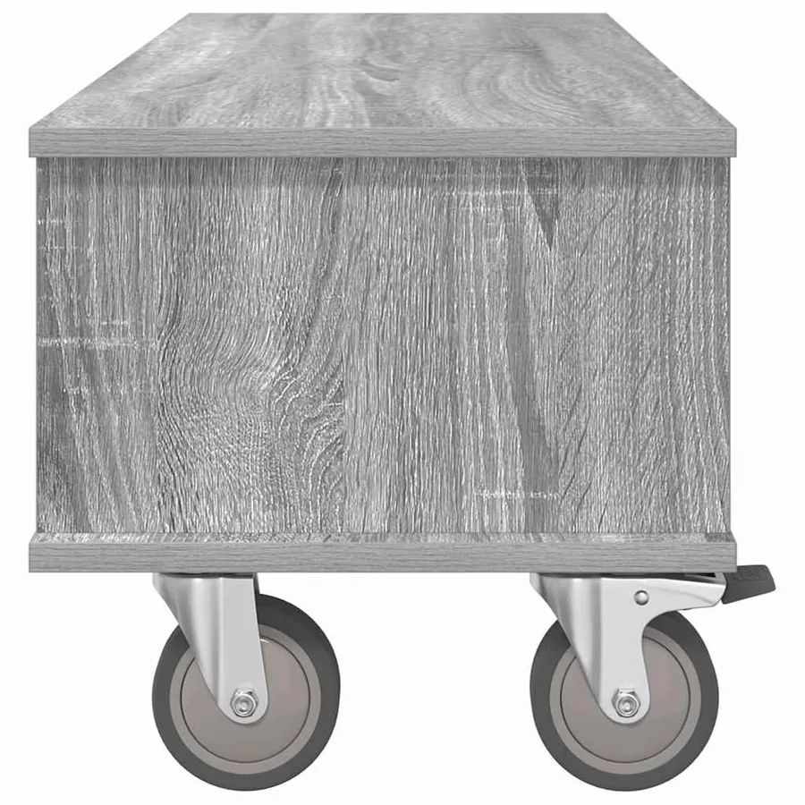 Meuble TV Gris Sonoma 100 x 35 x 35 cm Bois d'ingénierie - 6