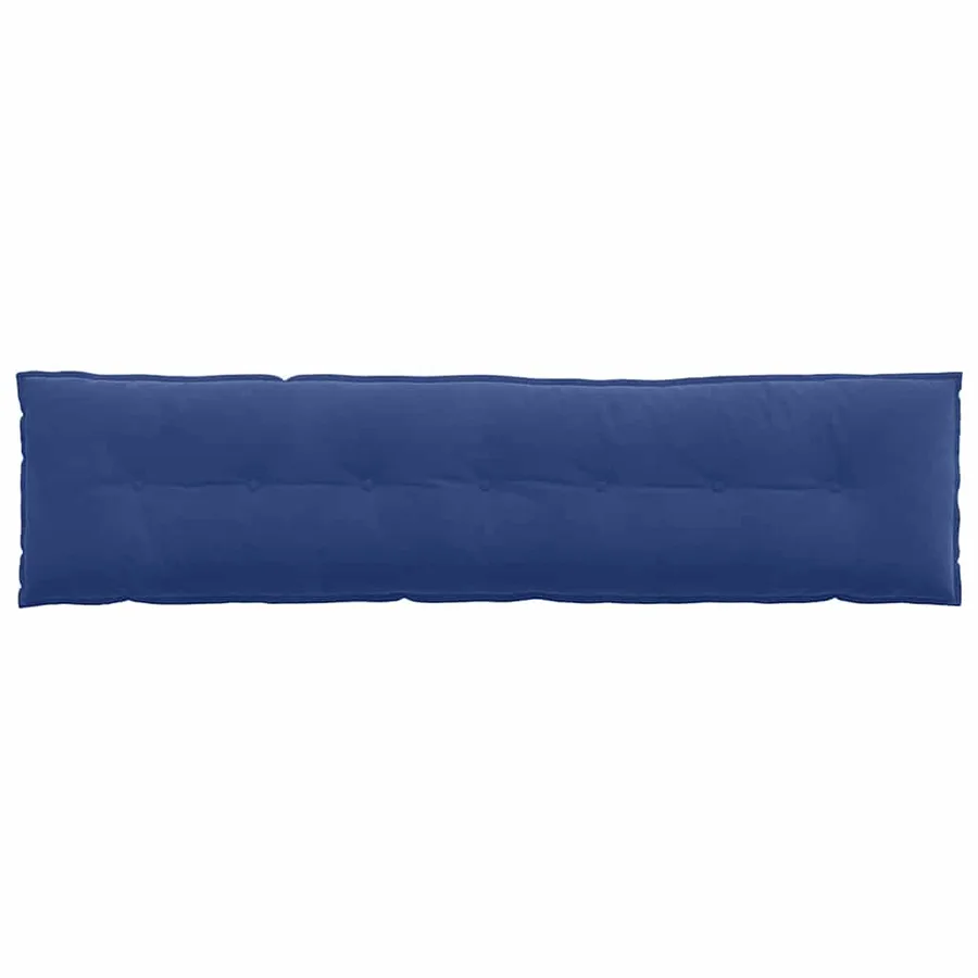 Coussin de Dos Bleu police 200 x 50 cm Tissu en velours côtelé - 6