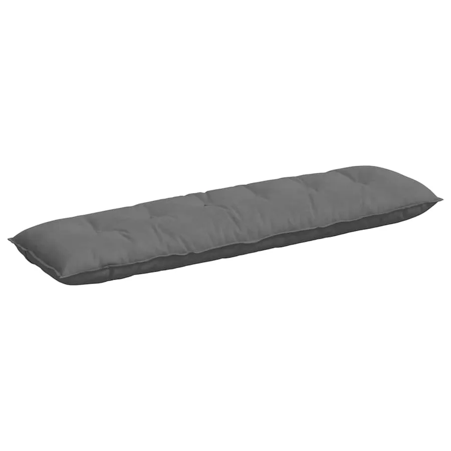 Coussin de Dos Gris foncé 180 x 50 cm Tissu en microfibre - 2