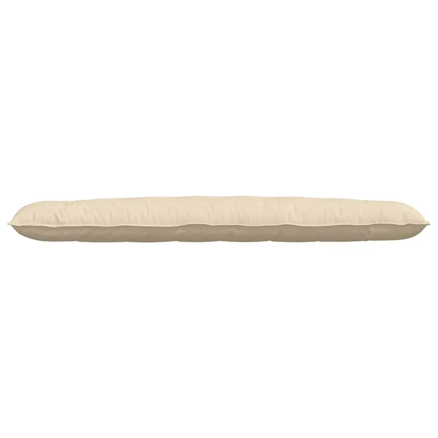 Coussin de Dos Crème 200 x 19 x 50 cm tissu - 5