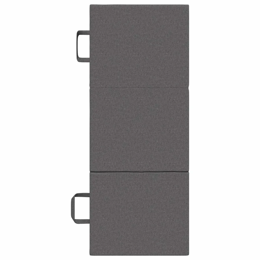 Canapé-lit pliable 75 x 63 x 45 cm Gris clair - 6