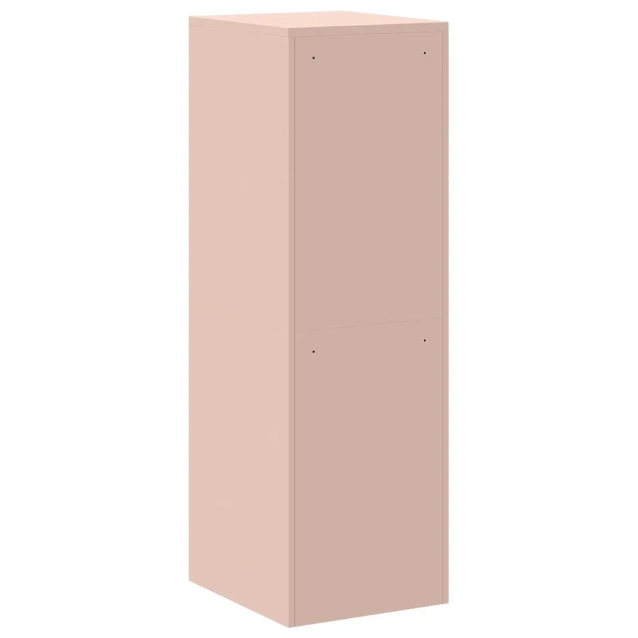 Cabinet de Dossier Rose 44 x 50 x 139 cm Acier Laminé à Froid - 9