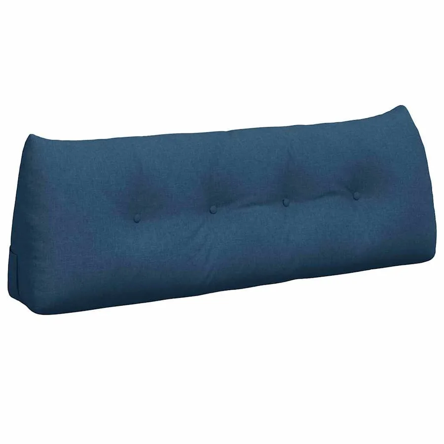 Coussin de Dos Bleu 140 x 24 x 50 cm tissu - 2
