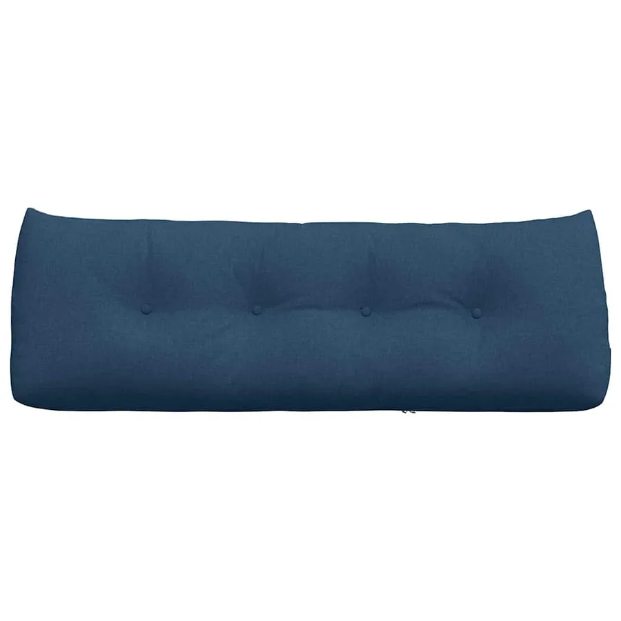 Coussin de Dos Bleu 140 x 24 x 50 cm tissu - 6