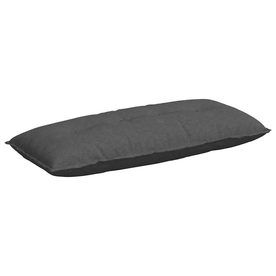 Coussin de Dos Gris foncé 120 x 50 cm Tissu en velours côtelé - 2