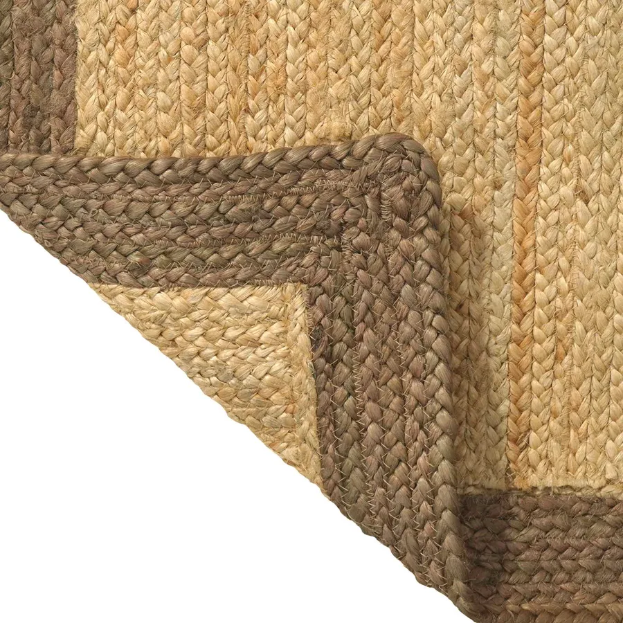 Tapis de surface Gris 80 x 250 cm Jute - 5