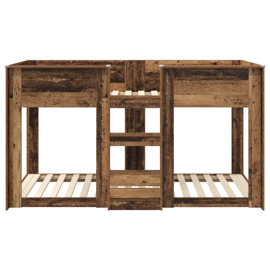 Lit Superposé pour Enfants Bois ancien 100 x 200 cm - 5