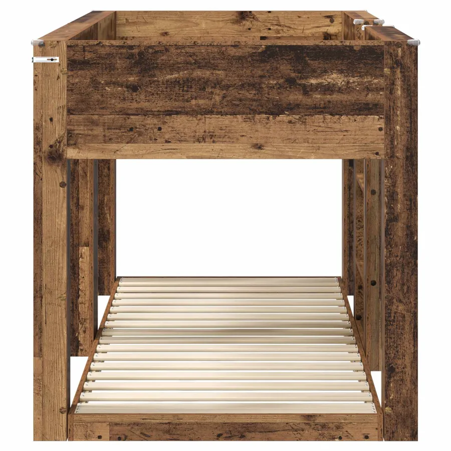 Lit Superposé pour Enfants Bois ancien 100 x 200 cm - 6