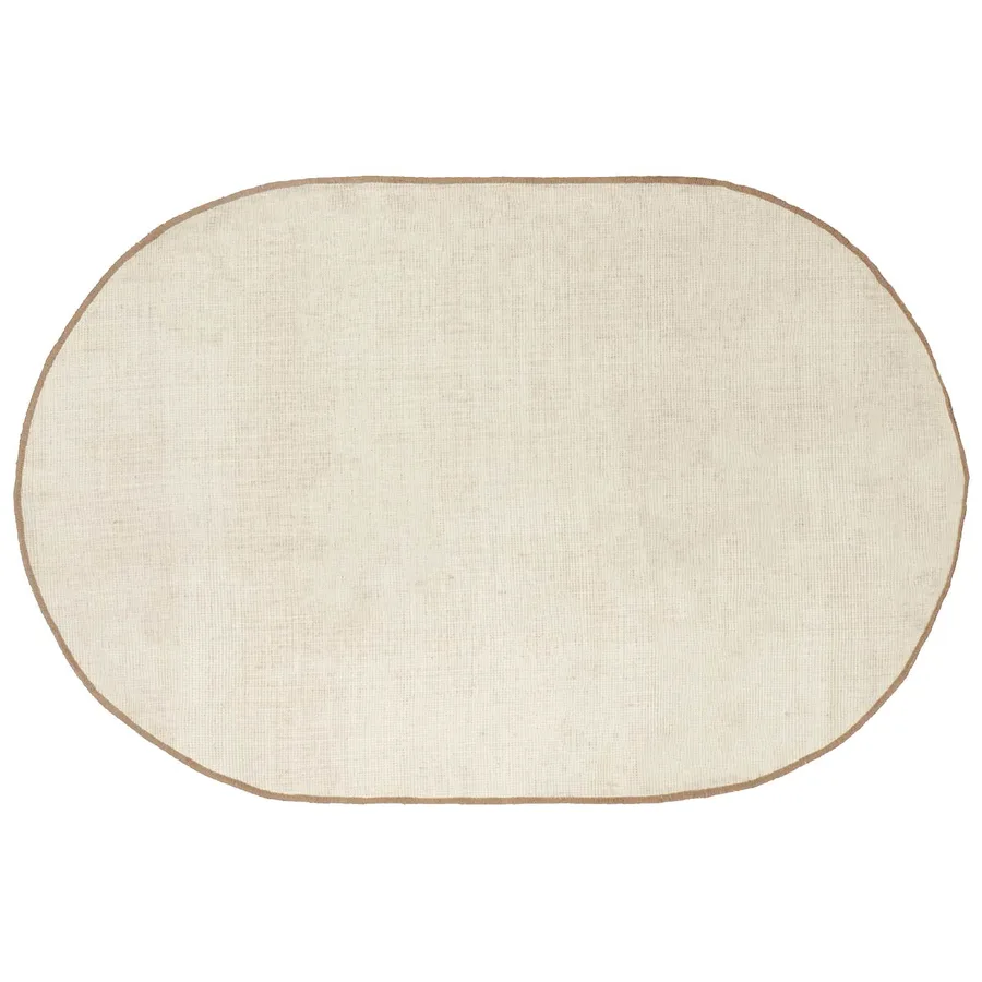 Tapis de surface Naturel 122 x 183 cm Jute - 2