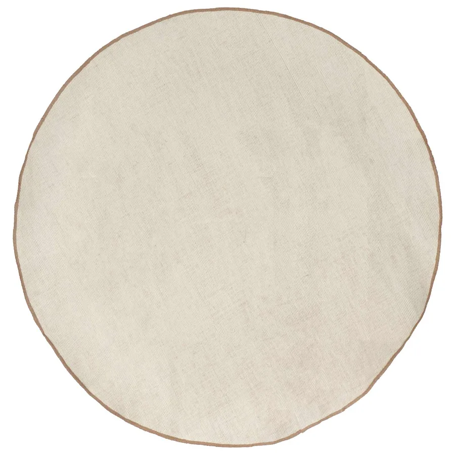 Tapis de surface Naturel Ø 240 cm Jute - 2
