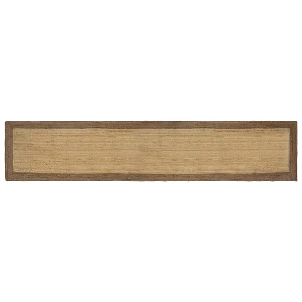 Tapis de surface Gris 80 x 400 cm Jute