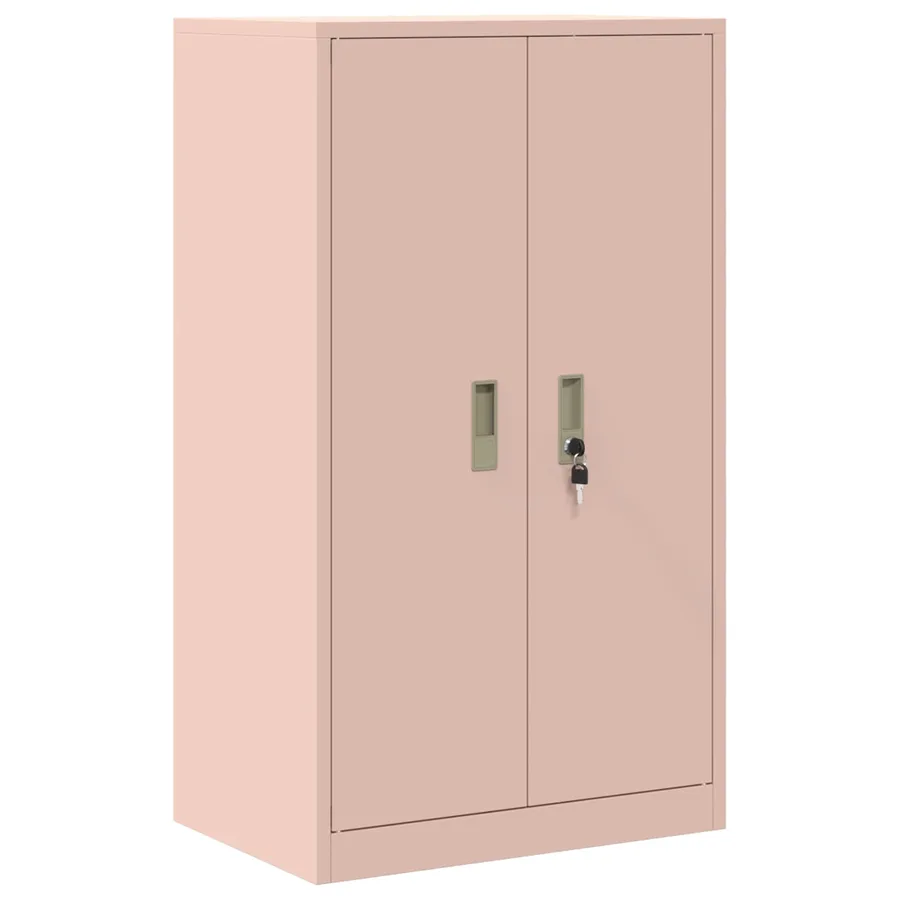 Armoire de rangement Rose 60 x 40 x 90 cm Acier - 2