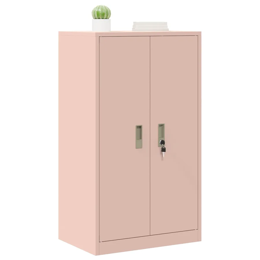Armoire de rangement Rose 60 x 40 x 90 cm Acier - 3