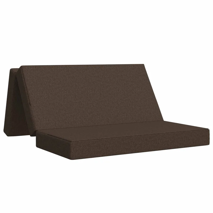 Canapé-lit pliable 140 x 67 x 45 cm Taupe - 2