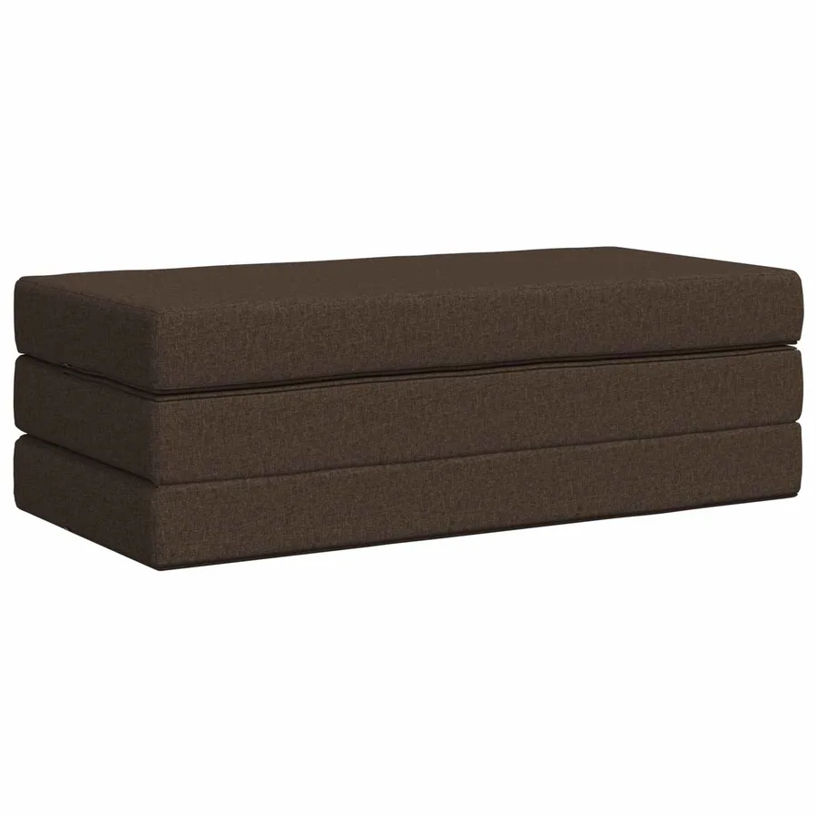 Canapé-lit pliable 140 x 67 x 45 cm Taupe - 3