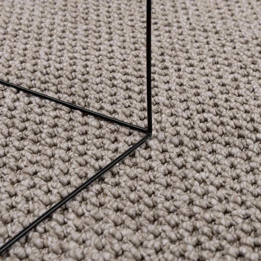 Tapis de surface LUGO Crème et Taupe 340 x 240 cm Polyester - 5