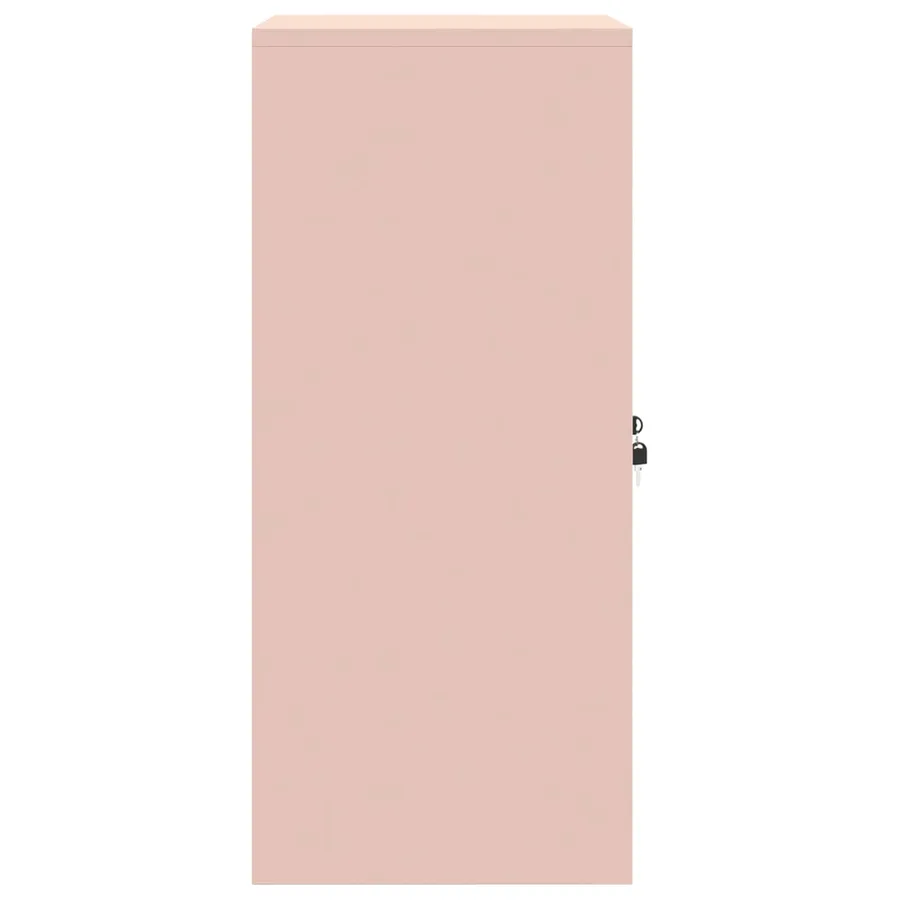 Armoire de rangement Rose 60 x 40 x 90 cm Acier - 7
