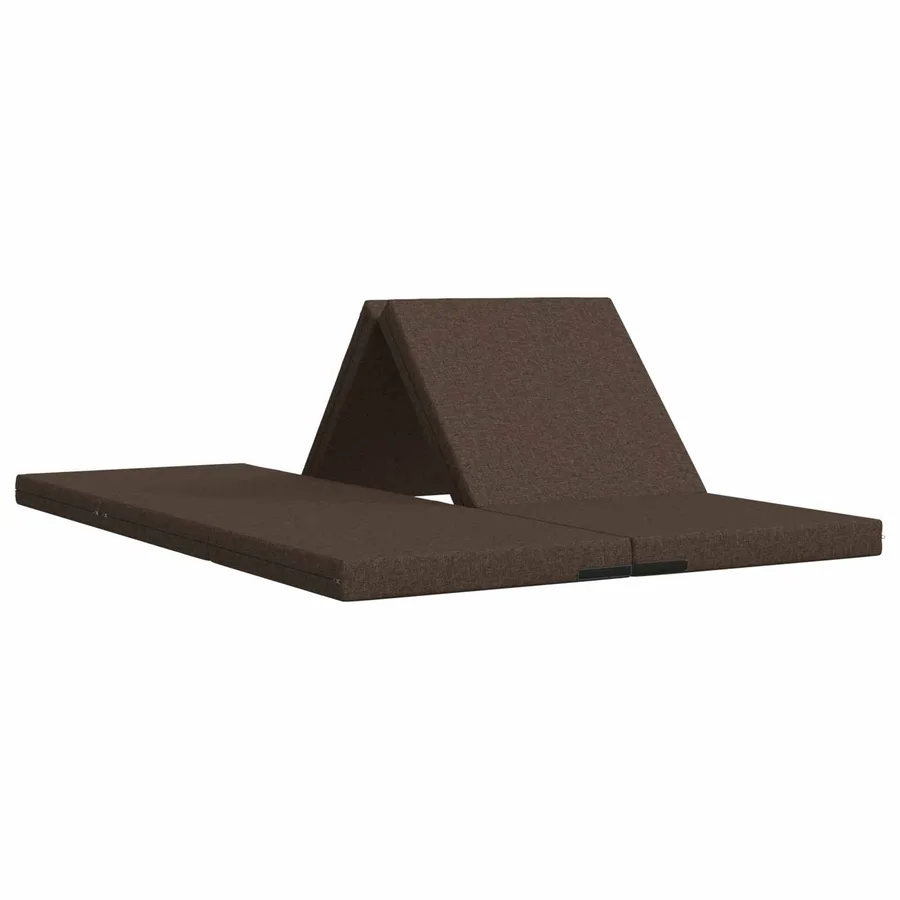 Canapé-lit pliable 140 x 67 x 45 cm Taupe - 2