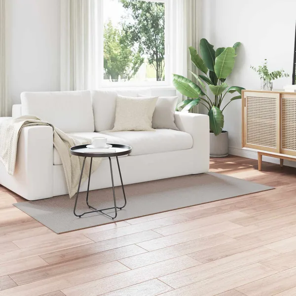 Tapis de surface Rectangulaire LUGO Taupe 80 x 200 cm Polyester