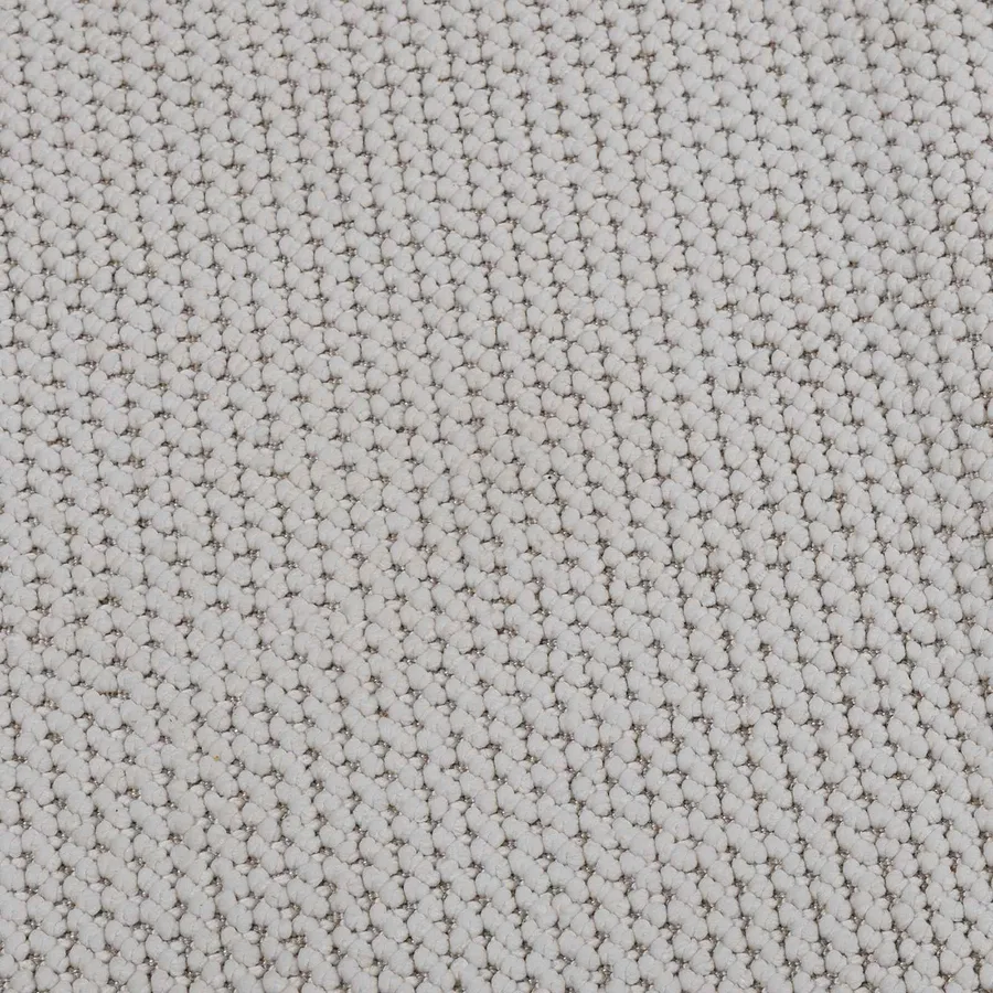 Tapis de surface Carré LUGO Crème 120 x 120 cm Polyester - 7