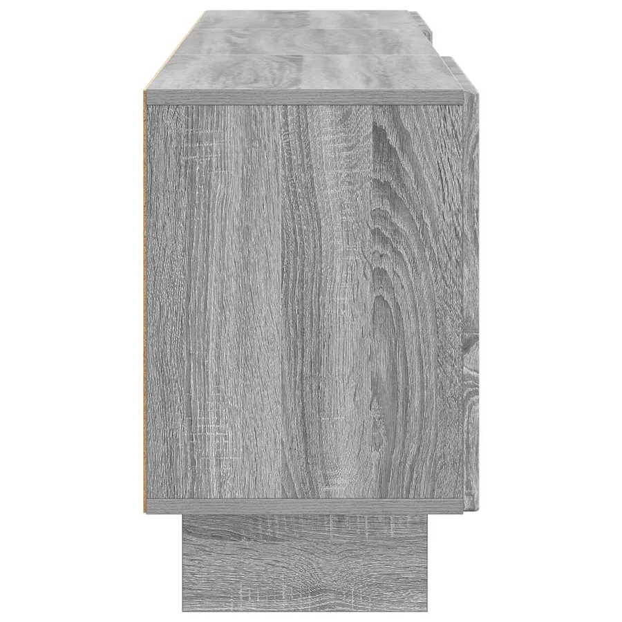 Meuble TV Gris Sonoma 150 x 31 x 50 cm Bois d’ingénierie - 7