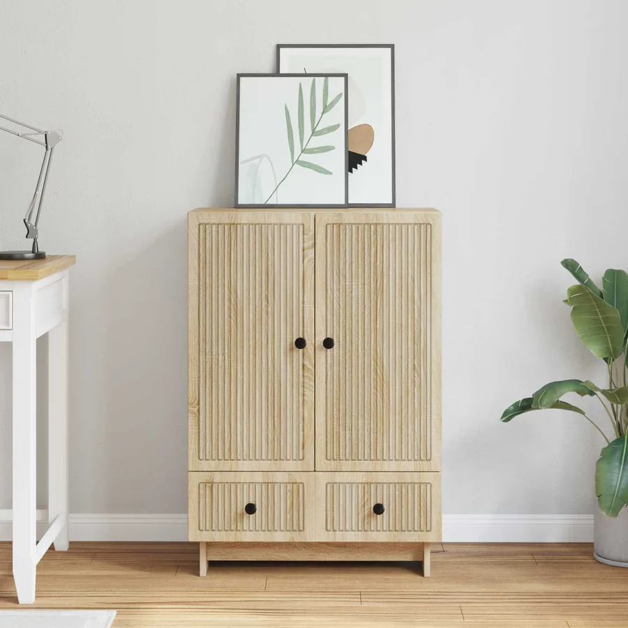 Buffet Chêne Sonoma 66 x 34,5 x 95 cm Bois d’ingénierie