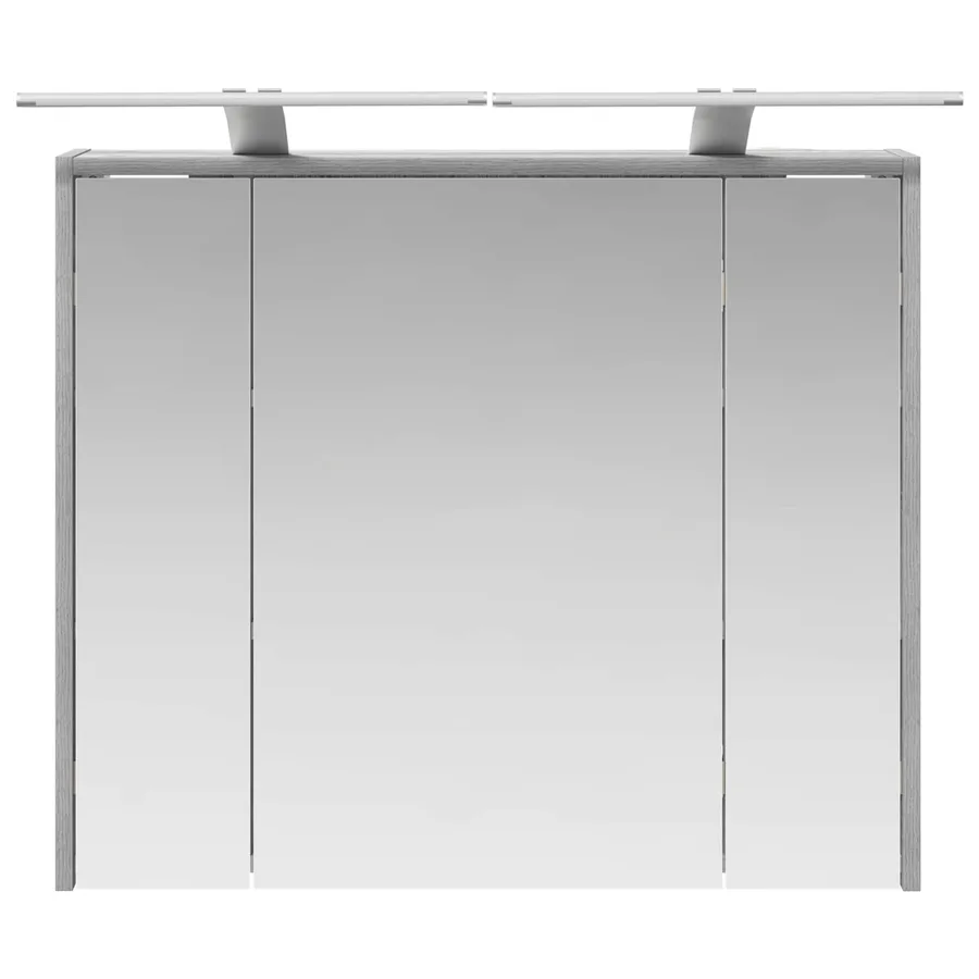 Armoire Miroir de Salle de Bain Gris Sonoma 73,5 x 16 x 62,5 cm - 6