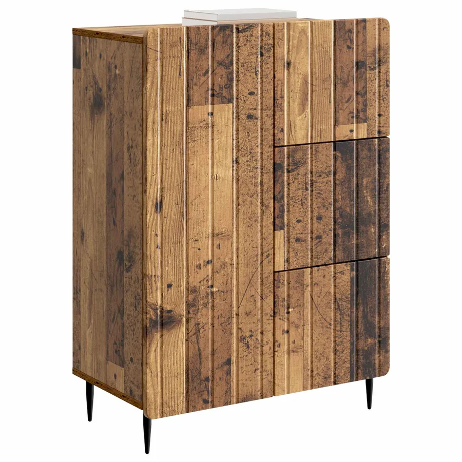 Buffet Bois ancien 66 x 34,5 x 91,5 cm Bois d'ingénierie - 3
